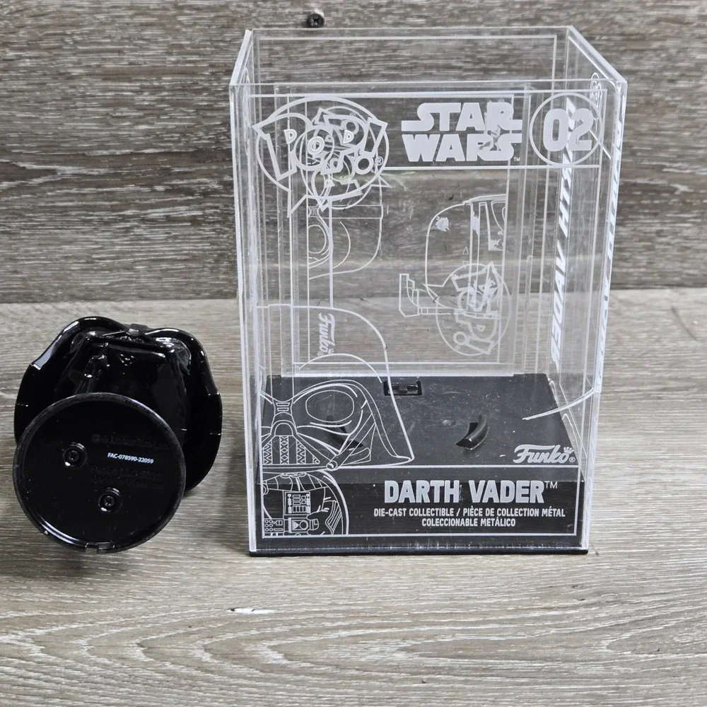 Funko Pop! Die Cast Boba Fett #01 #02 Darth Vader Star Wars Funko Shop Exclusive